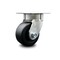 Service Caster 4 Inch Kingpinless Polyolefin Wheel Swivel Top Plate Caster SCC-KP30S420-POR - alternate 5